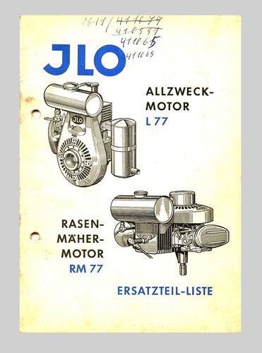Ilo zweitaktmotor rm - l,